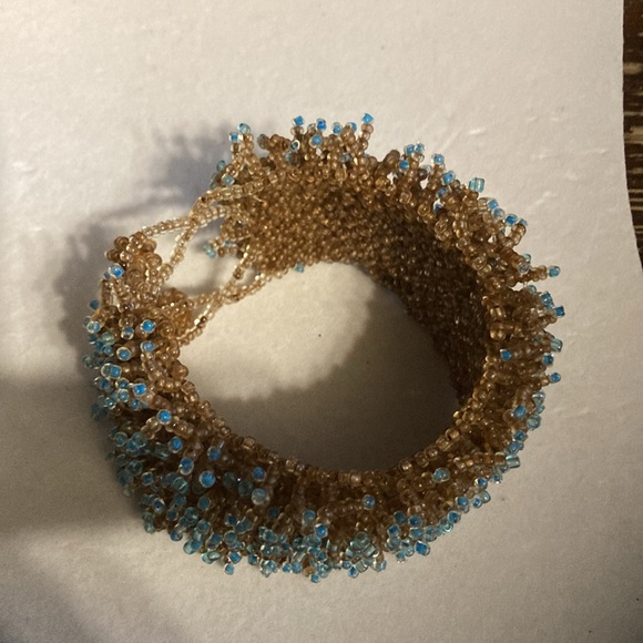 Unique hand made stunning bead bracelet. Lots of time and love in this one - Picture 3 of 11